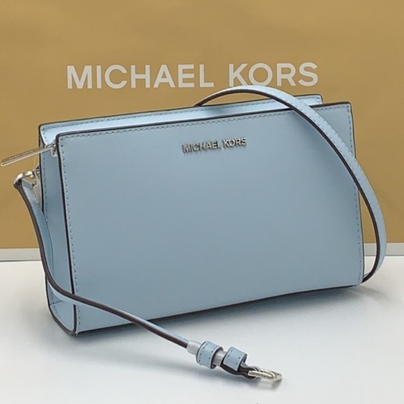 MICHAEL KORS Smal Sheila Saffiano Leather Crossbody Bag - Picture 1 of 8